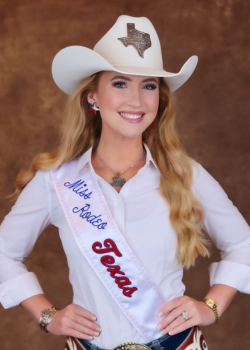 Miss Texas Rodeo Belt Brown / XL